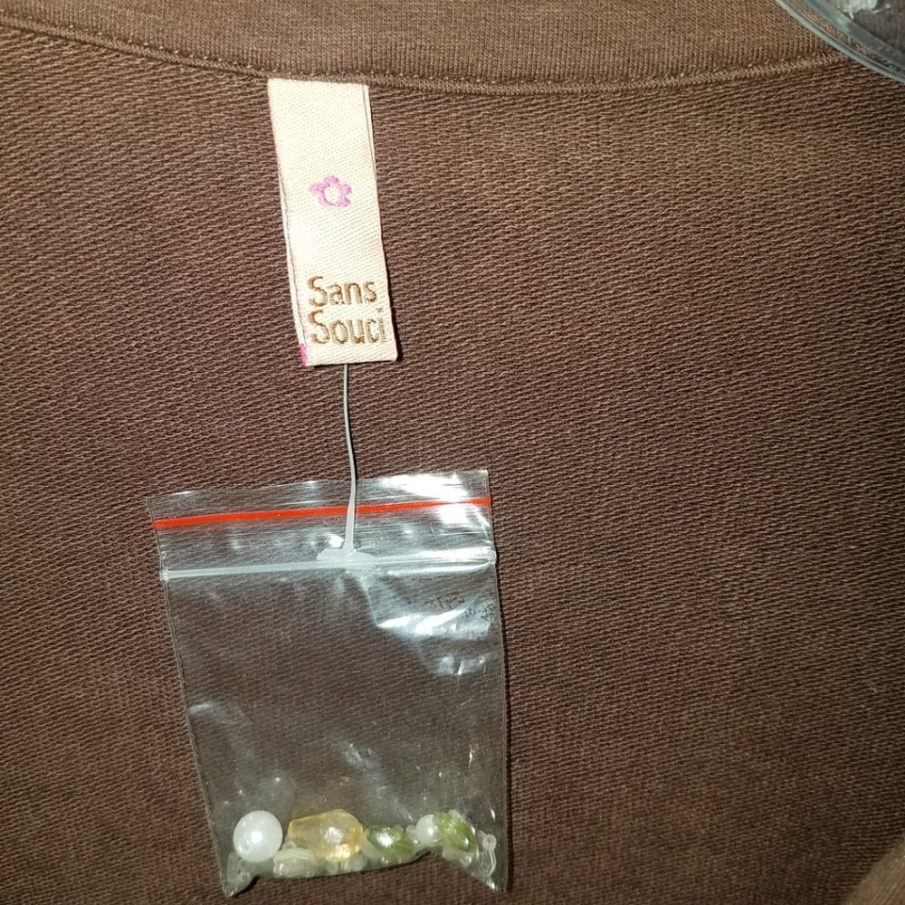 Brown Cropped Jacket - image 5